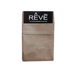 Darrahopens Home & Garden > Bedding Pair of Reve 100% Cotton Standard Pillowcases 48 x 74 cm Solid Mocha