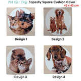 Darrahopens Home & Garden > Bedding Tapestry Pet Cat Dog Square Cushion Cover Design 1