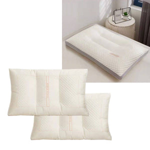 Darrahopens Home & Garden > Bedding Twin Pack Pearl Protein & Latex Skin Friendly Standard Pillows 48 x 74 cm