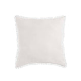 Darrahopens Home & Garden > Bedding Vintage Design Homewares White French Linen Filled Cushion Square - 55cm x 55cm