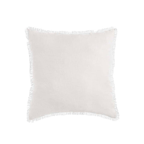 Darrahopens Home & Garden > Bedding Vintage Design Homewares White French Linen Filled Cushion Square - 55cm x 55cm