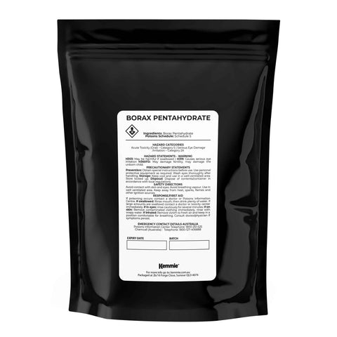 Darrahopens Home & Garden Bulk 20Kg Borax Powder - Sodium Borate Tetraborate Pentahydrate Resealable Bags