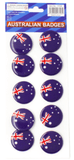 Darrahopens Home & Garden > Decor Australian Flag Badges 10 pieces Aussie  Enamel Tie Pin Anzac Day Brooch