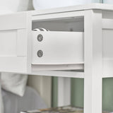 Darrahopens Home & Garden > Decor Bedside Table with Drawer Shelves