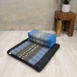 Darrahopens Home & Garden > Decor Meditation Cushion + Seating Block Set  TTP-StBluEle-YB-Blue