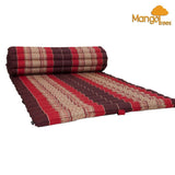 Darrahopens Home & Garden > Decor Thai Kapok Roll Up Mattress Foldout Mat Red