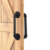 Darrahopens Home & Garden > DIY 2Pcs Sliding Barn Door Handle 14 inch 36cm Industrial Pipe Door Pull Handle, Grab Bar, Towel Bar