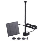 Darrahopens Home & Garden > Fountains Gardeon Solar Pond Pump Submersible Powered Garden Pool Water Fountain Kit 2.6FT