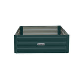 Darrahopens Home & Garden > Garden Beds Wallaroo Garden Bed 150 x 90 x 30cm Galvanized Steel - Green