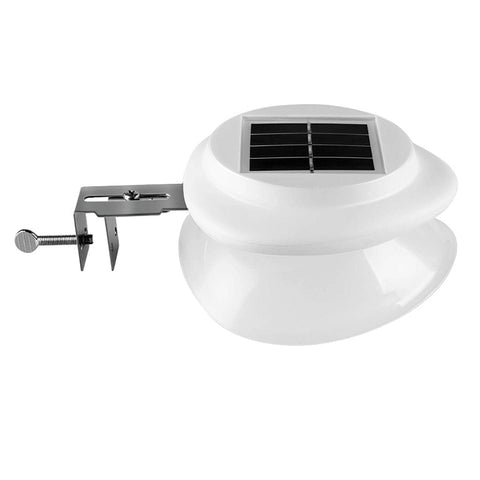 Darrahopens Home & Garden > Garden Lights 2PCS Monocrystalline solar panel LED Wall Lights for Fence Garden(White)