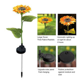 Darrahopens Home & Garden > Garden Lights LED Solar Sunflower Lights Flower Lamp Landscape Lawn Path Garden AU Day