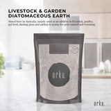 Darrahopens Home & Garden > Garden Tools 100g Organic Fossil Shell Flour - Livestock Garden Pet Grade Diatomaceous Earth