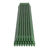 Darrahopens Home & Garden > Garden Tools Green Fingers Garden Stakes Metal Plant Support 24pcs 92x1.6CM