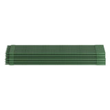 Darrahopens Home & Garden > Garden Tools Green Fingers Garden Stakes Metal Plant Support 48pcs 60x1.1CM