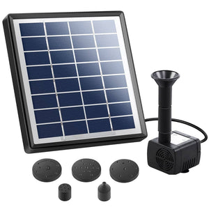 darrahopens Home & Garden > Garden Tools Solar Powered Pond Pump Submersible Fountains Ouotdoor Pool Garden Pumps 4 FT