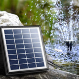 darrahopens Home & Garden > Garden Tools Solar Powered Pond Pump Submersible Fountains Ouotdoor Pool Garden Pumps 4 FT