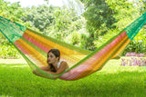 darrahopens Home & Garden > Hammocks Mayan Legacy Queen Size Cotton Mexican Hammock in Radiante Colour