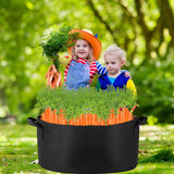 Darrahopens Home & Garden > Home & Garden Others 1 Pack 200 Gallon 125cm 60cm Grow Bag Heavy Duty Thickened Plant Pots with Handles for Farming Gardening Tree