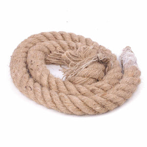 Darrahopens Home & Garden > Home & Garden Others 1m Sisal 40mm Rope Natural Twine Cord Thick Jute Hemp Manila  Crafting Home Decor