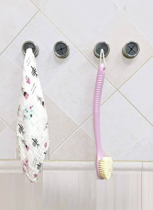 Darrahopens Home & Garden > Home & Garden Others 3 Pack Self Adhesive Round Towel Hooks for Kitchen and Bathroom