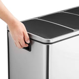 Darrahopens Home & Garden > Home & Garden Others 3 x 18L Kitchen Bin Waste Separation System