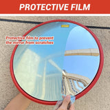 Darrahopens Home & Garden > Home & Garden Others 30cm Traffic Blind Spots Curved Convex Mirror Wide Angle for Driveway Warehouse Garage Security