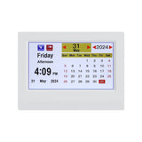 Darrahopens Home & Garden > Home & Garden Others Artiss 7" Digital Day Clock Calendar Alarm White