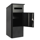 Darrahopens Home & Garden > Home & Garden Others Parcel Delivery Drop Box Mailbox - Secure Home Package Post Locker 38x38x90cm