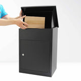 Darrahopens Home & Garden > Home & Garden Others Parcel Delivery Drop Box Mailbox - Secure Home Package Post Locker 44x35x58cm