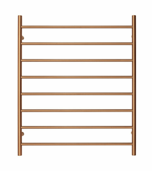 Darrahopens Home & Garden > Home & Garden Others Premium Brushed Rose Gold Towel Rack - 8 Bars, Round Design, AU Standard, 1000x850mm Wide