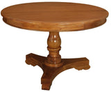 Darrahopens Home & Garden > Home & Garden Others Tasmania Round Dining Table 120 cm (Light Pecan)