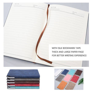 Darrahopens Home & Garden > Home Office Accessories A5 200 Pages Fashion Glued PU Leather Cover Journal Travel Notebook Travellers Diary