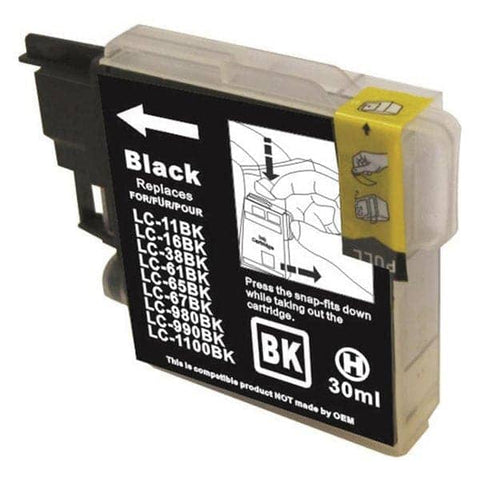 darrahopens Home & Garden > Home Office Accessories LC38 LC67 Black Compatible Inkjet Cartridge