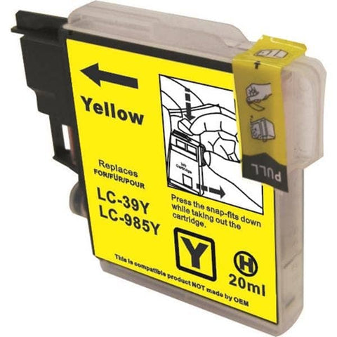 darrahopens Home & Garden > Home Office Accessories LC39 Compatible Yellow Cartridge