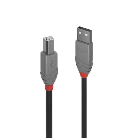 darrahopens Home & Garden > Home Office Accessories LINDY .2m USB2 A-B Cable Anthra Line