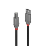 darrahopens Home & Garden > Home Office Accessories LINDY 3m USB2 A-B Cable Anthra Line