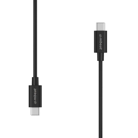 darrahopens Home & Garden > Home Office Accessories MBEAT Prime 2m USB-C to USB-C 2.0 Charge And Sync Cable High Quality/Fast Charge for Mobile Phone Device Samsung Galaxy Note 8 S8 9 Plus LG Huawei