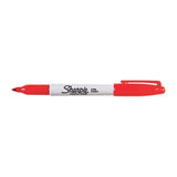 darrahopens Home & Garden > Home Office Accessories SHARPIE Permanent Marker Fine Point Red Box of 12