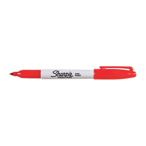 darrahopens Home & Garden > Home Office Accessories SHARPIE Permanent Marker Fine Point Red Box of 12