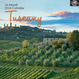 Darrahopens Home & Garden > Home Office Accessories Tuscany - 2024 Square Wall Calendar 16 Months Premium Planner Xmas New Year Gift