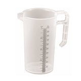 Darrahopens Home & Garden > Kitchenware 1L Measuring Jug Heavy Duty Clear Plastic Propylene Food Grade BPA 5 Pro-Jug