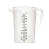 Darrahopens Home & Garden > Kitchenware 5L Measuring Jug Heavy Duty Clear Plastic Propylene Food Grade BPA 5 Pro-Jug