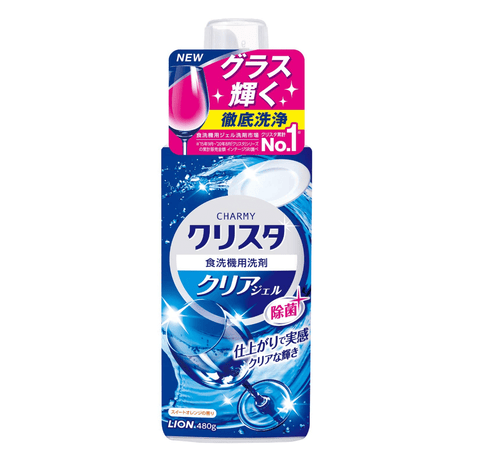 Darrahopens Home & Garden > Kitchenware [6-PACK] Lion Japan Detergent for Food Washing Machine Clear Gel Dishwasher Detergent 480g