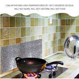 Darrahopens Home & Garden > Kitchenware Aluminum Foil Sticker Self Adhesive Oil-proof Waterproof Kitchen Cabinet Wall(40*300cm)