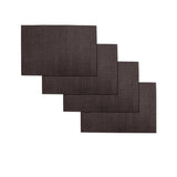 Darrahopens Home & Garden > Kitchenware Choice Set of 4 PVC Table Placemats Harold Chocolate