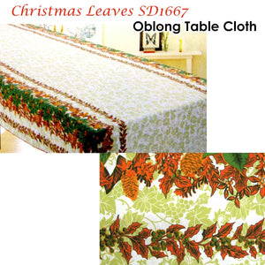 Darrahopens Home & Garden > Kitchenware Christmas Rectangular Table Cloth SD1667 150x340cm