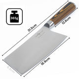 Darrahopens Home & Garden > Kitchenware Cleaver Knife Kitchen Chef Knife Vegetable Meat Cleaver Pakkawood wood Handle