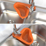 Darrahopens Home & Garden > Kitchenware cookingstuff Triangle Sink Kitchen Storage Drain Basket Rack Shelf Strainer Organizer