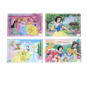 Darrahopens Home & Garden > Kitchenware Disney Set of 4 Disney Cartoon Waterproof Placemats Princess