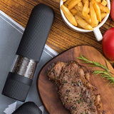 Darrahopens Home & Garden > Kitchenware Electric Salt Pepper Mill Grinder Battery Powered LED Light Adjustable AU